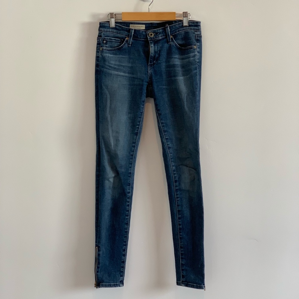 AG Zip-Up Legging Ankle Jeans 25R